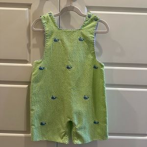 Anavini Jon Jon Size 4, Embroidered Whales